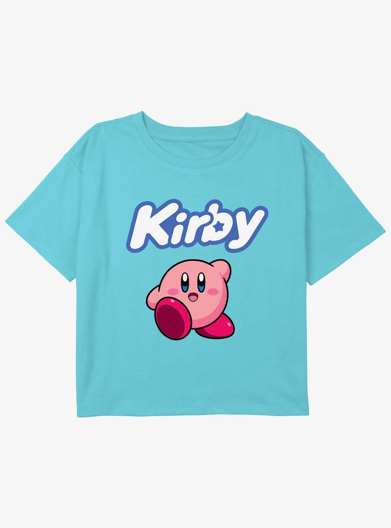 Kirby Simply Youth Girls Boxy Crop T-Shirt