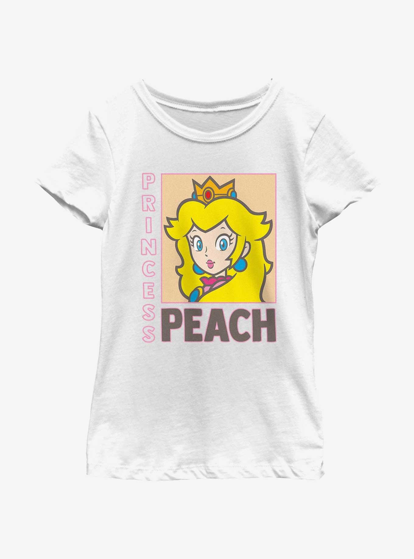 Nintendo Princess Peach Poster Youth Girls T-Shirt