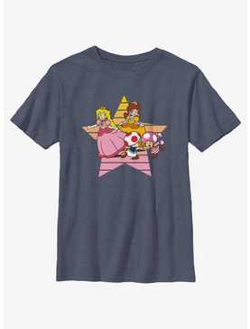 Nintendo Princess Peach & Daisy Star Youth T-Shirt, , hi-res