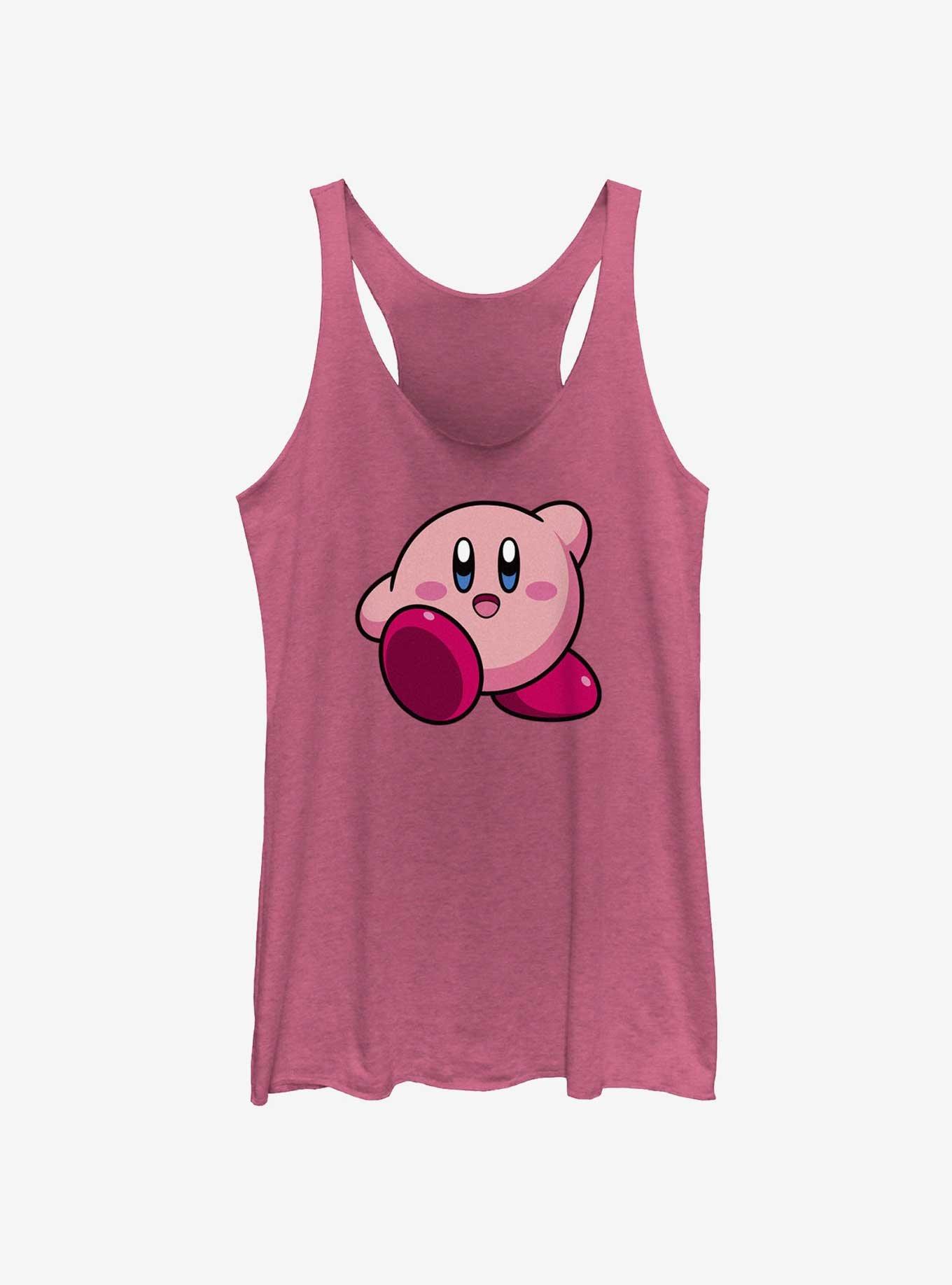 Kirby Big Waving Womens Tank Top