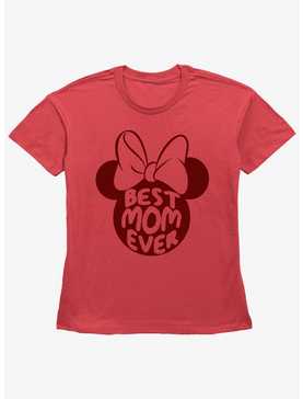 Disney Minnie Mouse Best Mom Ever Womens Straight Fit T-Shirt, , hi-res
