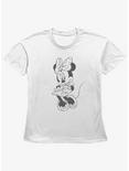 Disney Minnie Mouse Sweet Minnie Womens Straight Fit T-Shirt, WHITE, hi-res