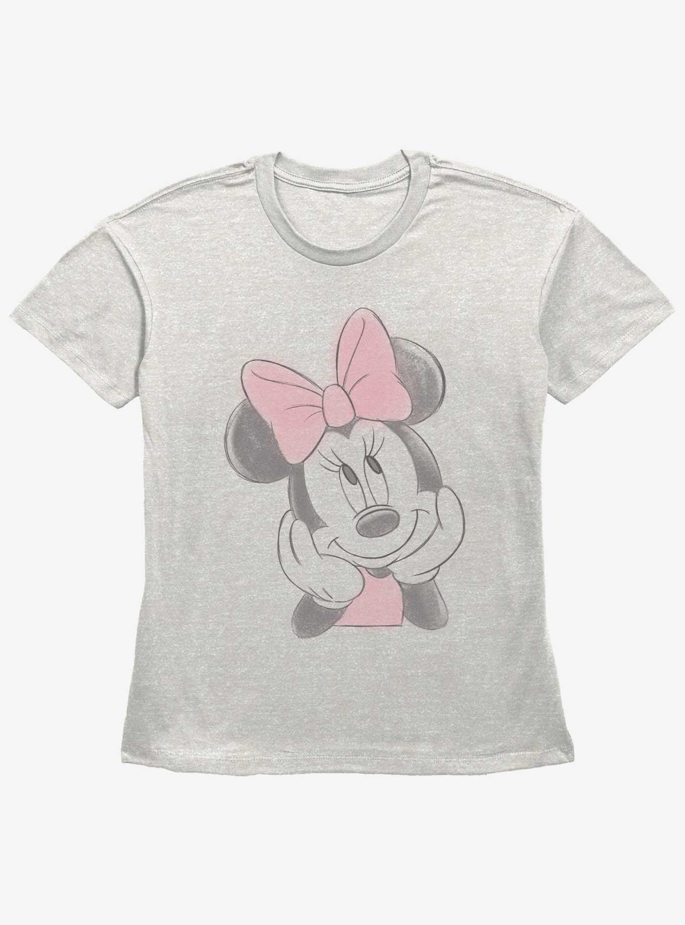 Disney Minnie Mouse Daydream Minnie Womens Straight Fit T-Shirt, OATMEAL, hi-res