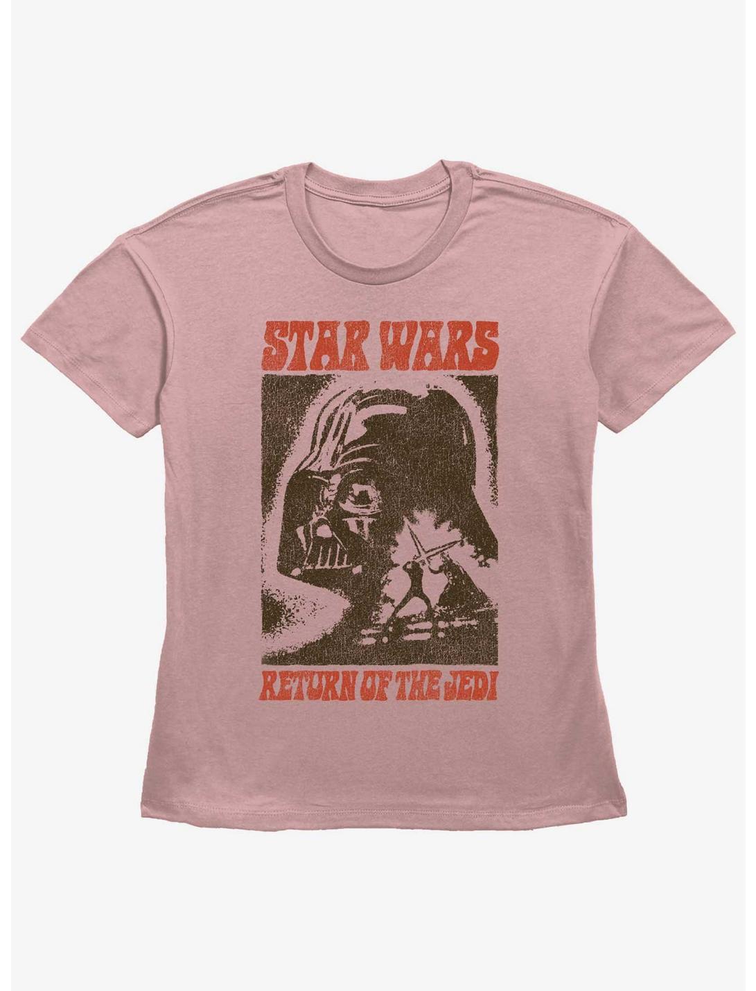 Star Wars Vader Poster Womens Straight Fit T-Shirt, DESERTPNK, hi-res