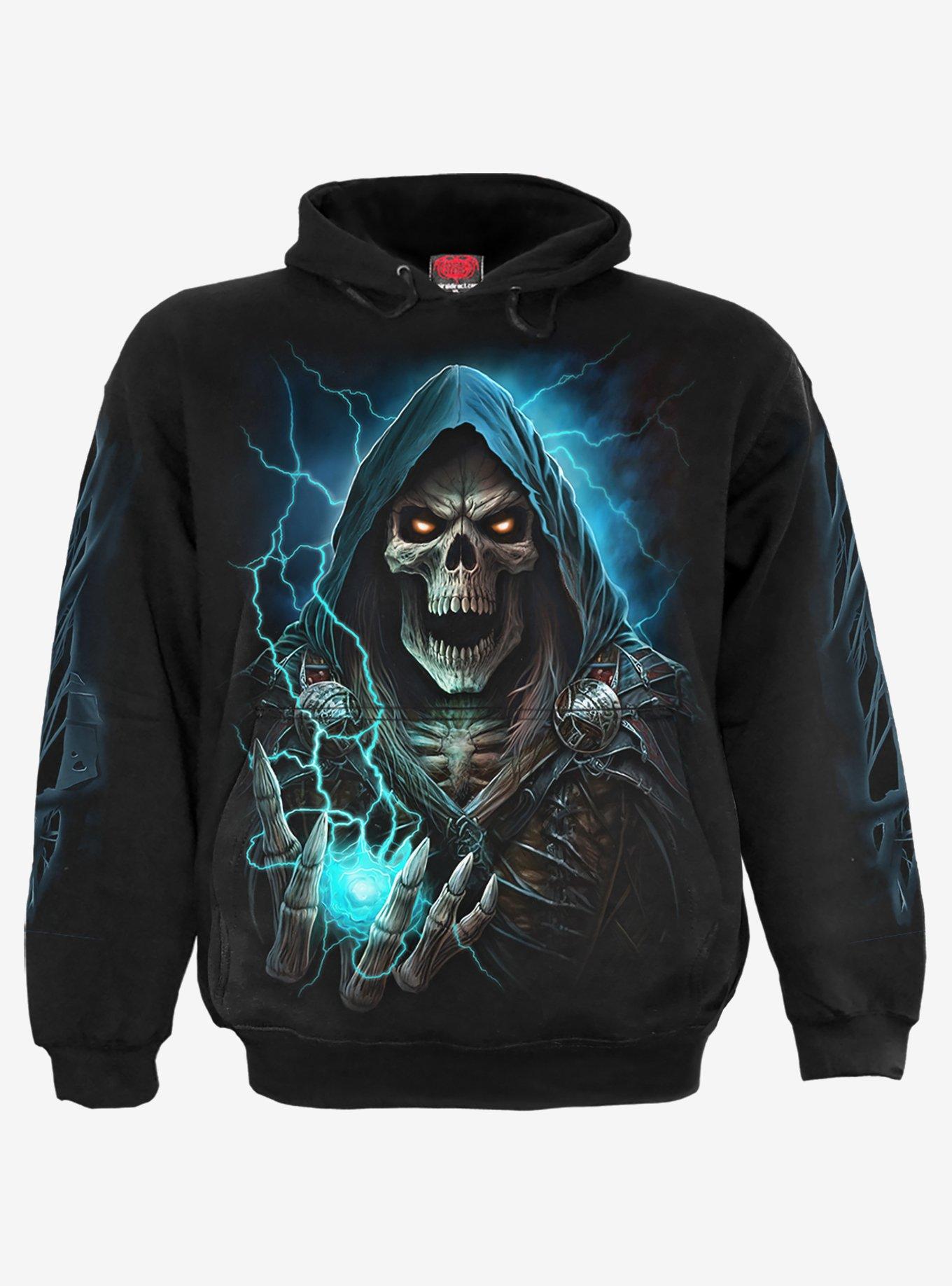 Spiral Dead Metal Hoodie, , hi-res