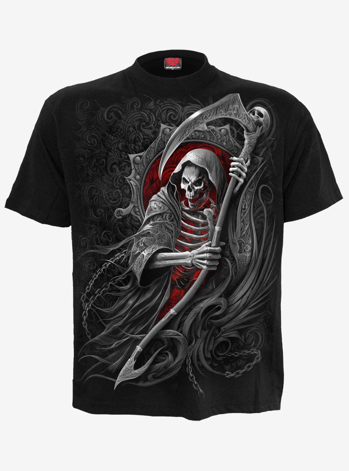 Spiral Reaper's Portal T-Shirt, BLACK, hi-res