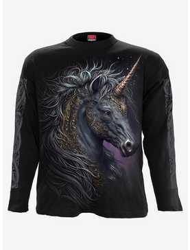 Spiral Celtic Unicorn Long Sleeve Shirt, , hi-res