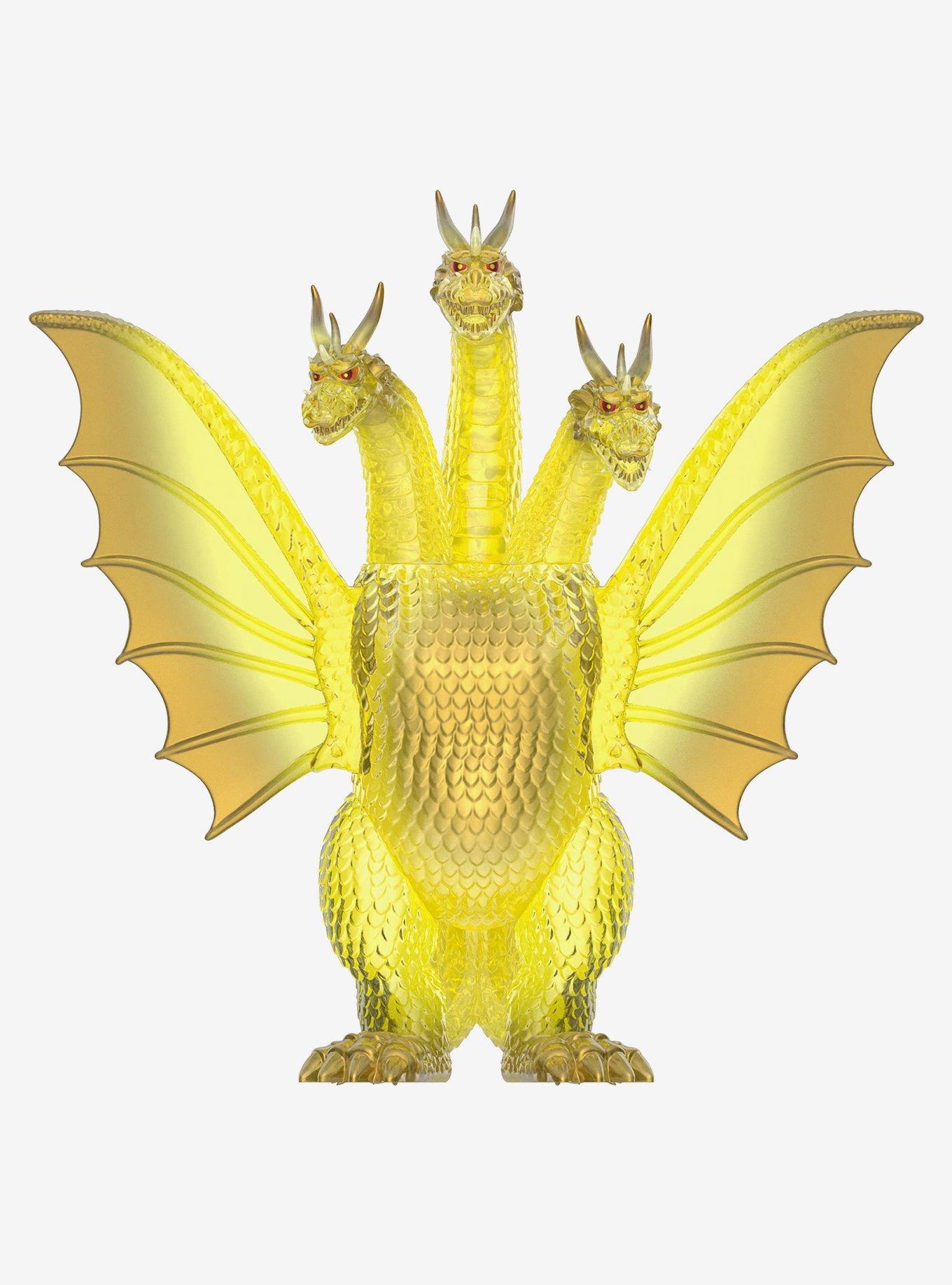 Super7 ReAction Godzilla King Ghidorah Translucent Figure - BoxLunch Exclusive, , hi-res