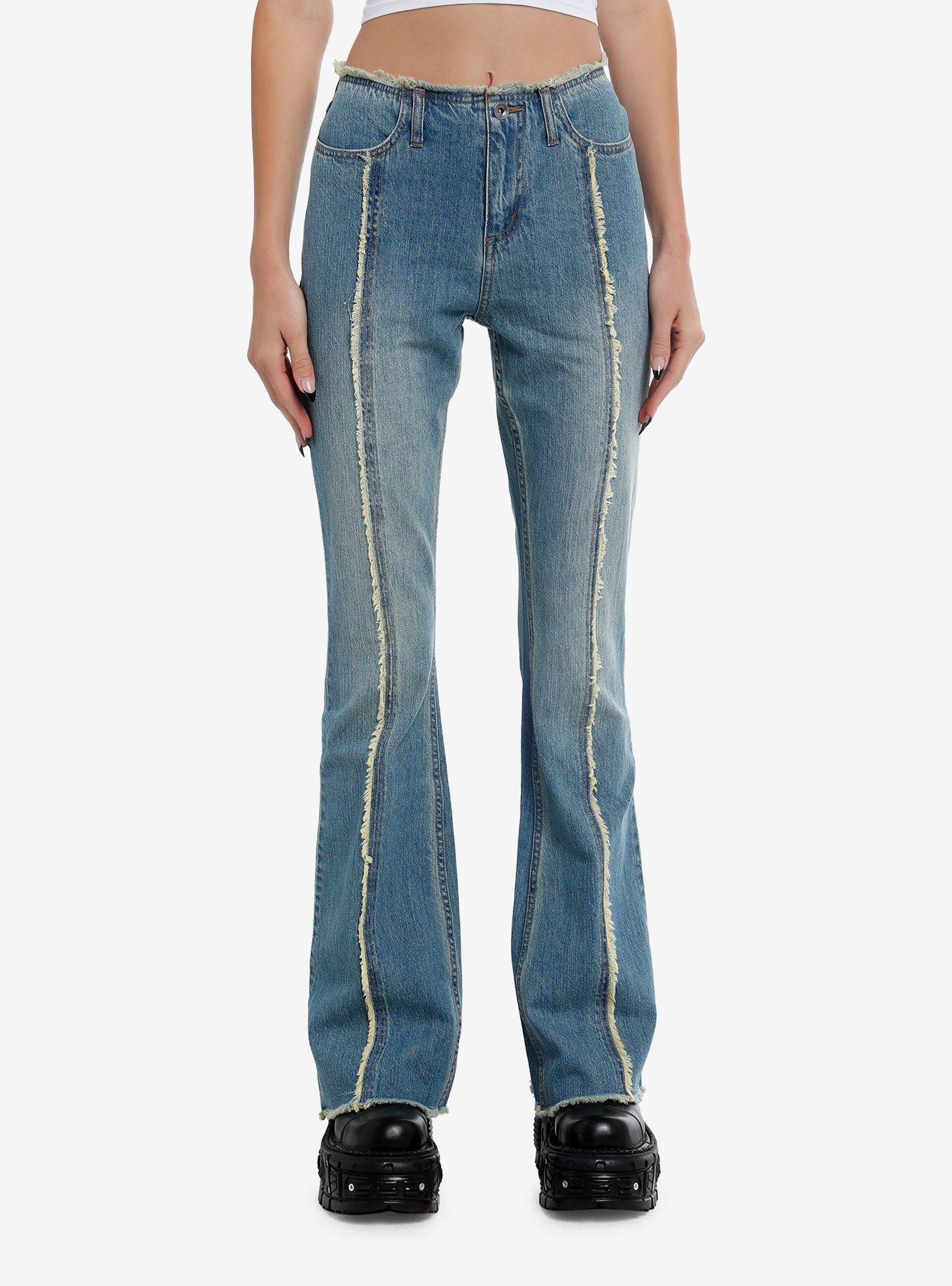 Star Raw Edge Jeans, , hi-res