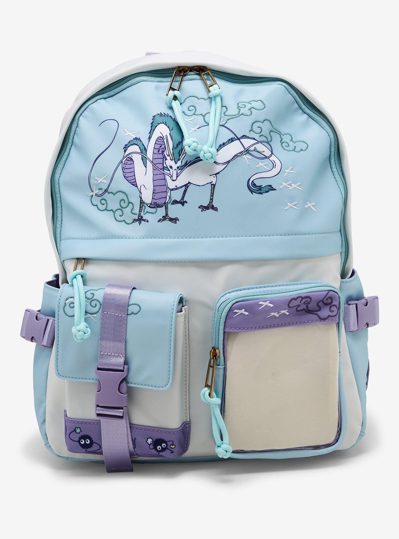 Studio Ghibli Haku Dragon Multi-Pocket Backpack - BoxLunch Exclusive, , hi-res