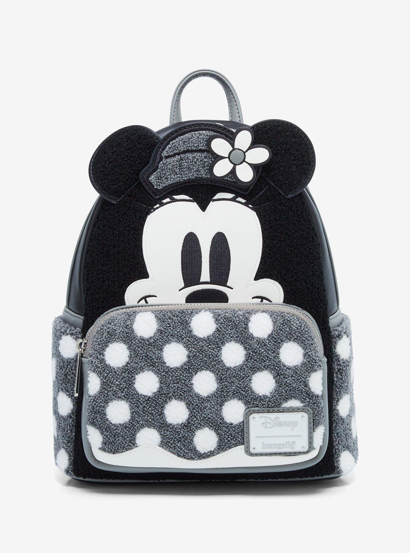 Loungefly Disney Steamboat Willie Minnie Mouse Figural Mini Backpack - BoxLunch Exclusive