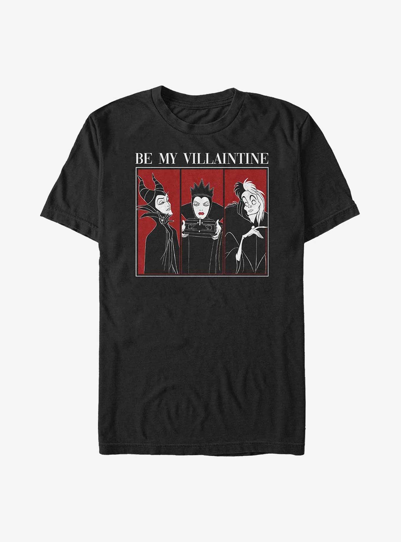 Disney Villains Be Mine Big & Tall T-Shirt, BLACK, hi-res