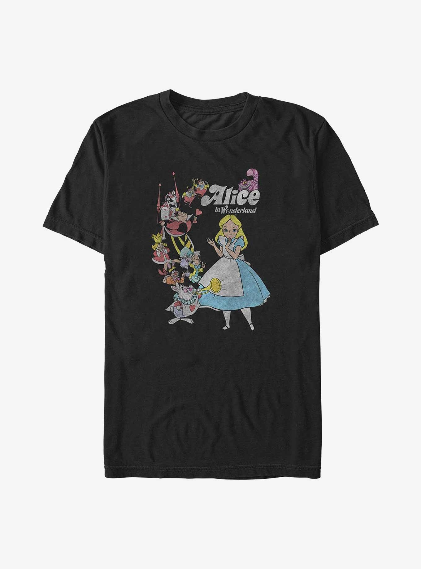 Disney Alice in Wonderland Group Big & Tall T-Shirt