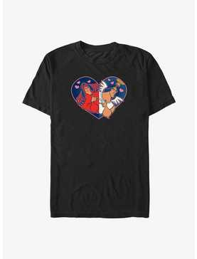 Disney The Emperor's New Groove Kronk Angel & Devil Heart Big & Tall T-Shirt, , hi-res
