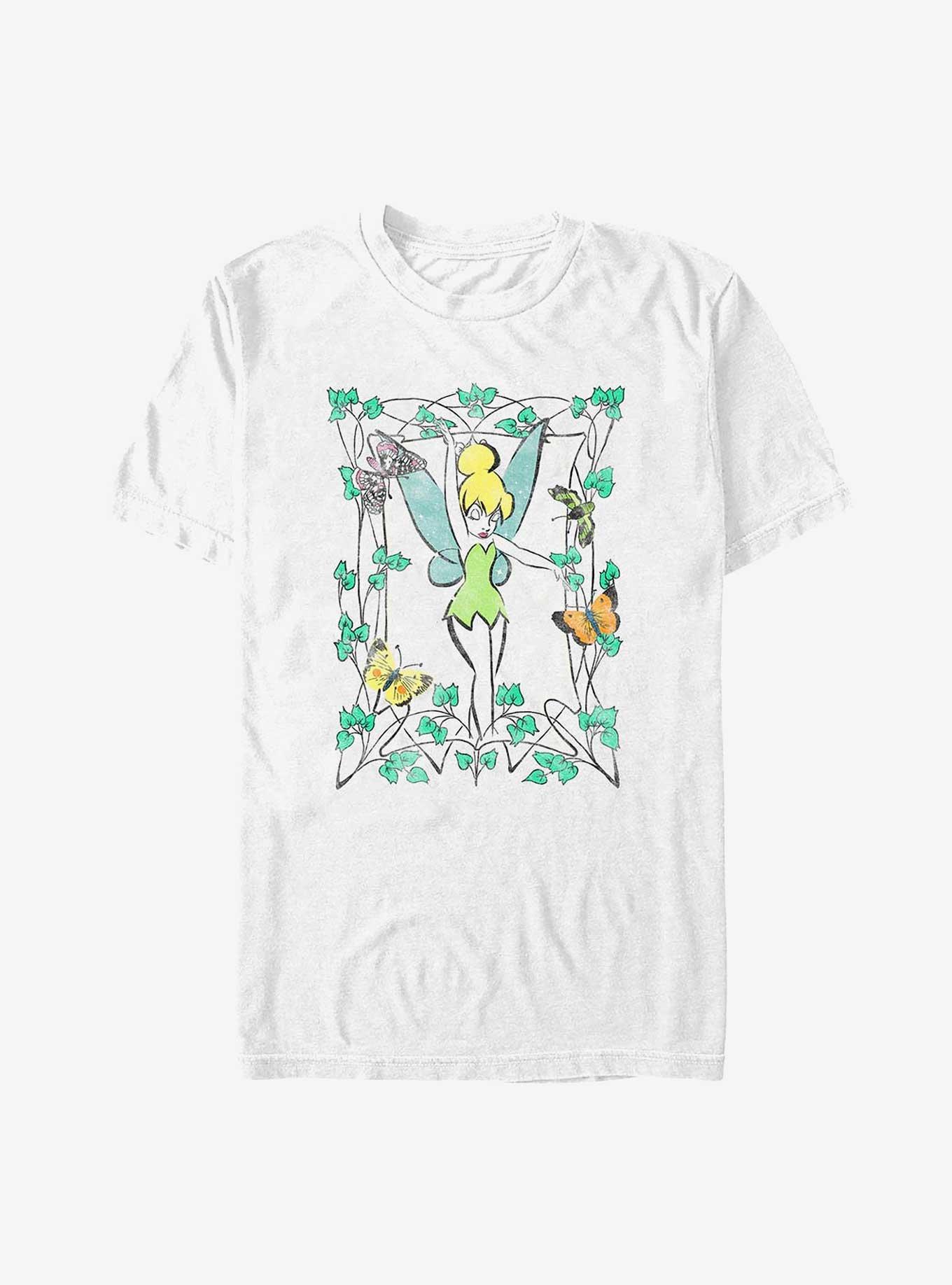 Disney Tinker Bell Framed Fairy Pixie Big & Tall T-Shirt, WHITE, hi-res