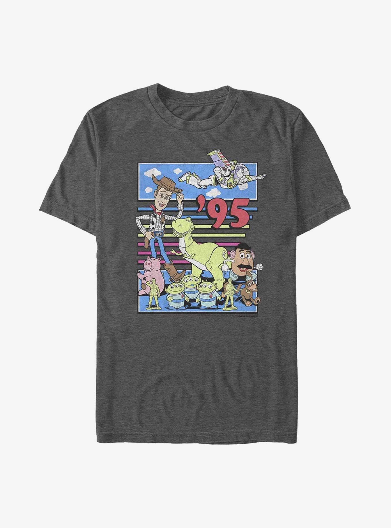 Disney Pixar Toy Story Fast Toys Big & Tall T-Shirt, CHAR HTR, hi-res