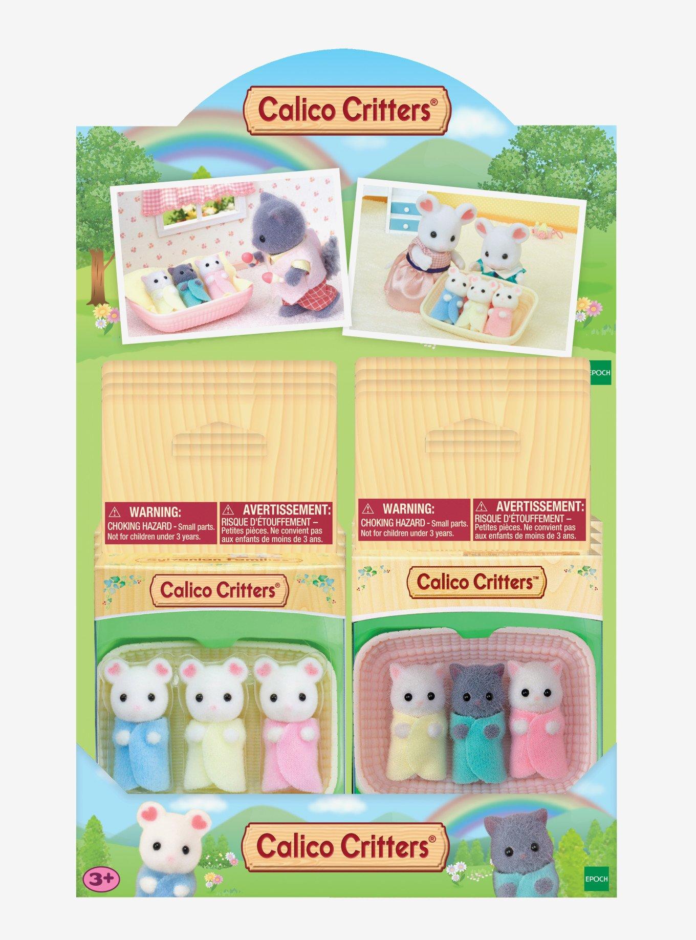 Calico Critters Triplets Blind Box Figure Set, , hi-res