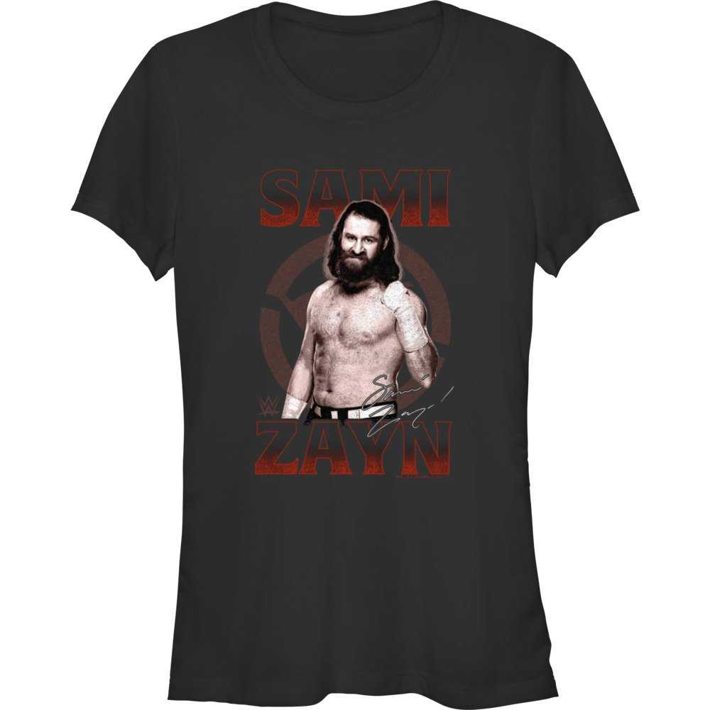 WWE Sami Zayn Portrait Girls T-Shirt, , hi-res