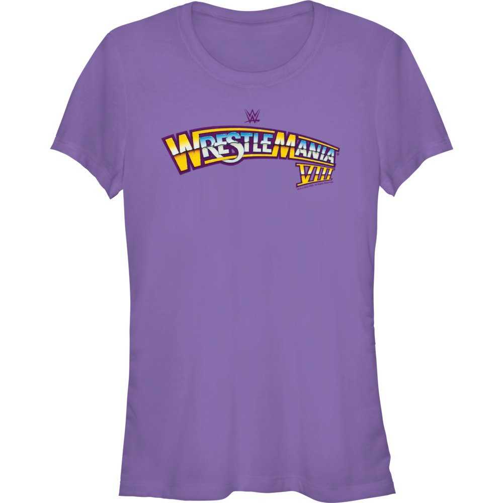 WWE WrestleMania VIII Logo Girls T-Shirt, , hi-res