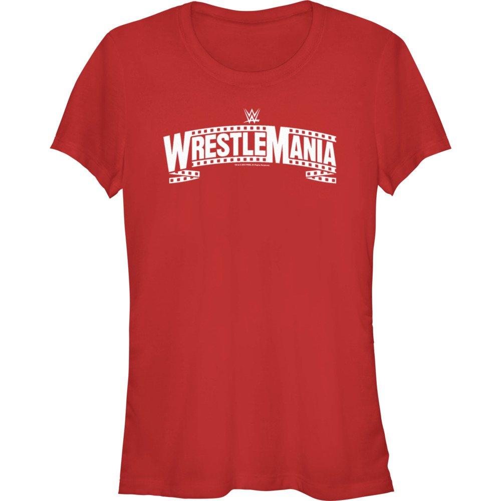 WWE WrestleMania 39 Filmstrip Logo Girls T-Shirt, , hi-res