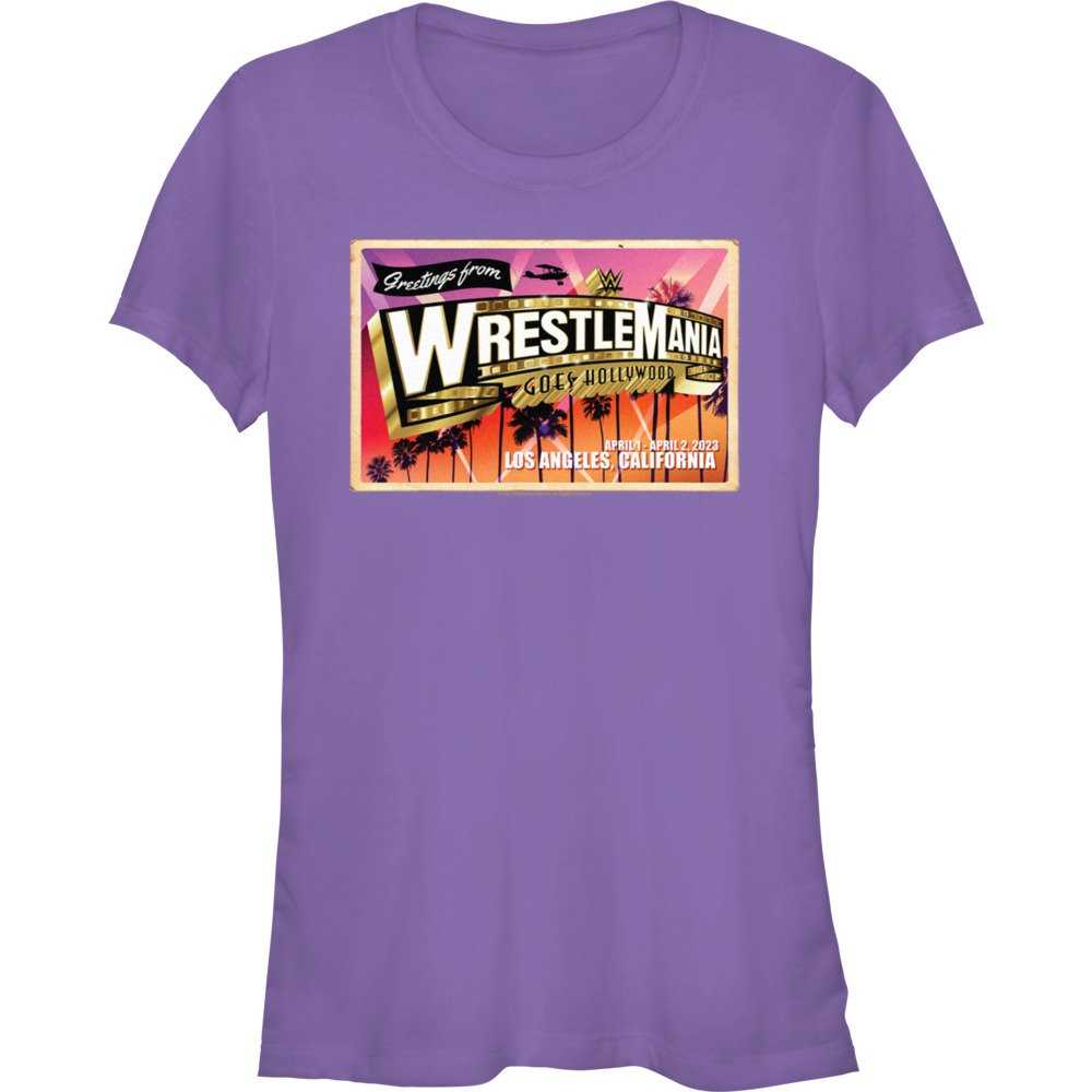 WWE WrestleMania 39 Hollywood Poster Girls T-Shirt, , hi-res