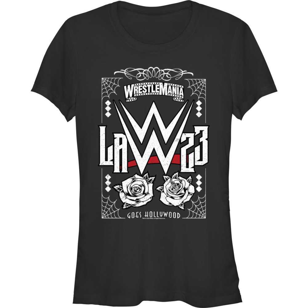 WWE WrestleMania 39 LA 23 Roses Girls T-Shirt, , hi-res