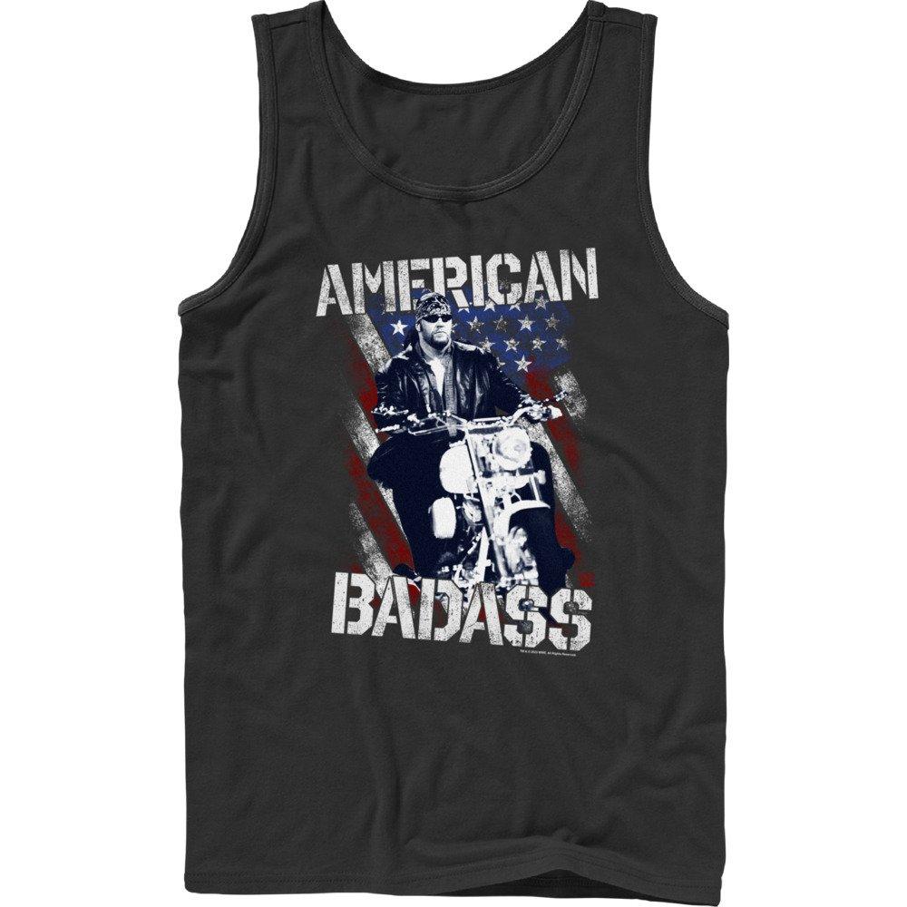 WWE The Undertaker American Badass Tank, BLACK, hi-res