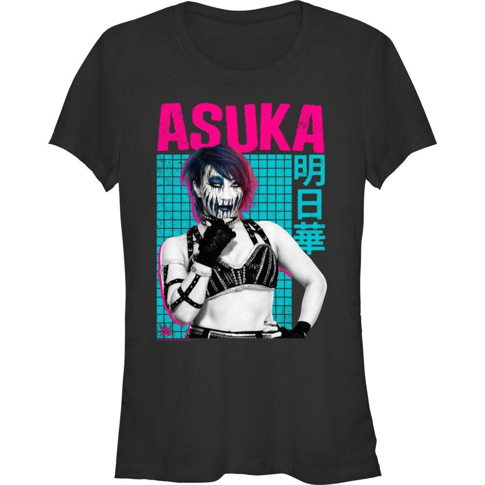 WWE Asuka Color Pop Portrait Girls T-Shirt