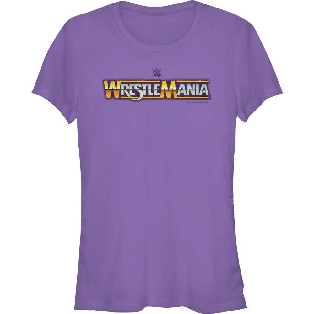 WWE WrestleMania Retro Logo Girls T-Shirt, , hi-res