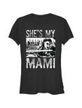 WWE Rhea Ripley She's My Mami Girls T-Shirt, BLACK, hi-res