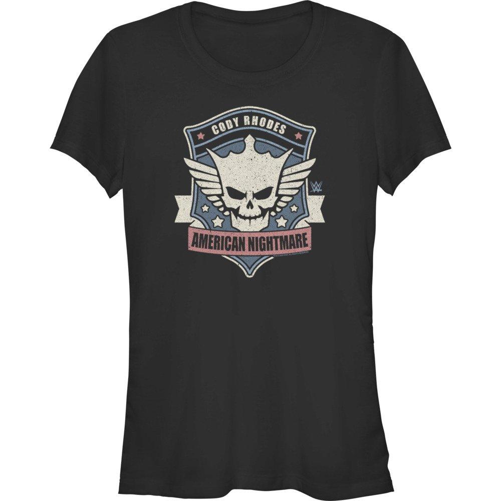 WWE American Nightmare Cody Rhodes Crest Girls T-Shirt
