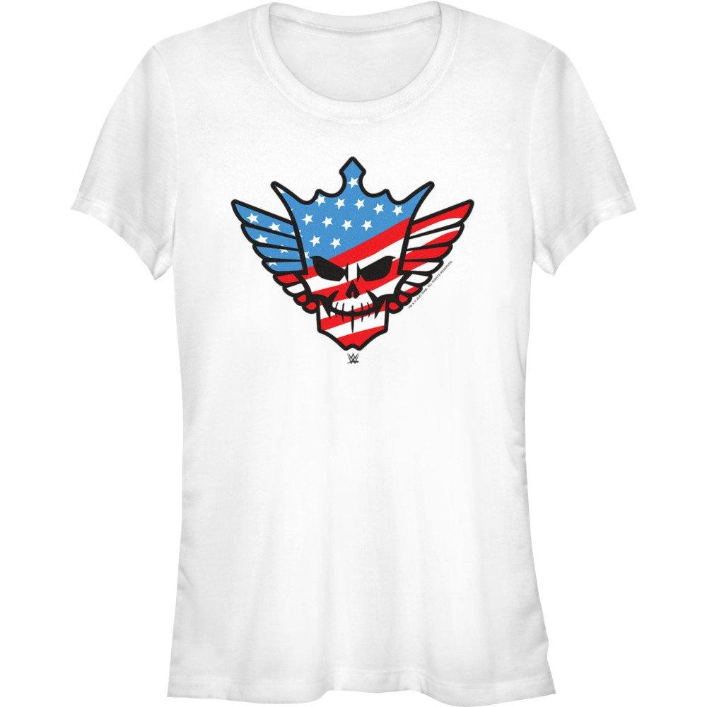 WWE Cody Rhodes American Nightmare Skull Girls T-Shirt, , hi-res