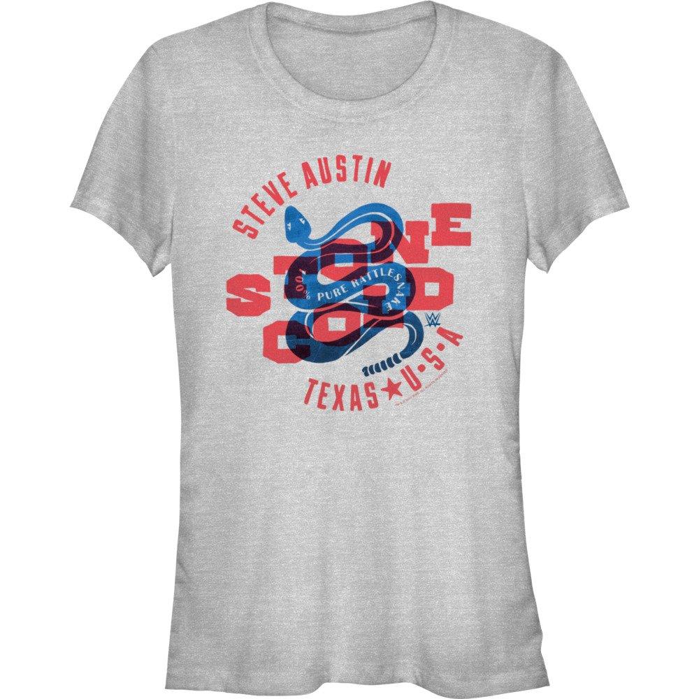 WWE Stone Cold Steve Austin Rattlesnake Girls T-Shirt