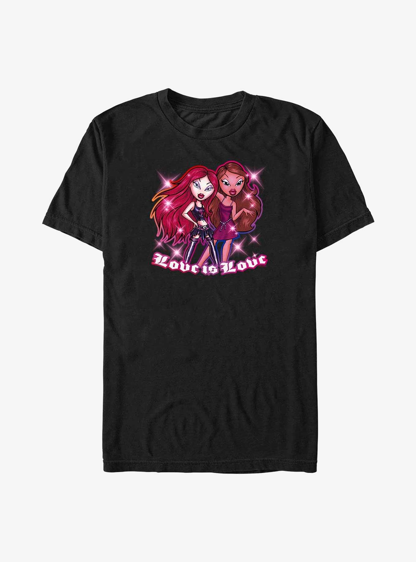 Bratz Nevra & Roxxi Big & Tall T-Shirt, BLACK, hi-res