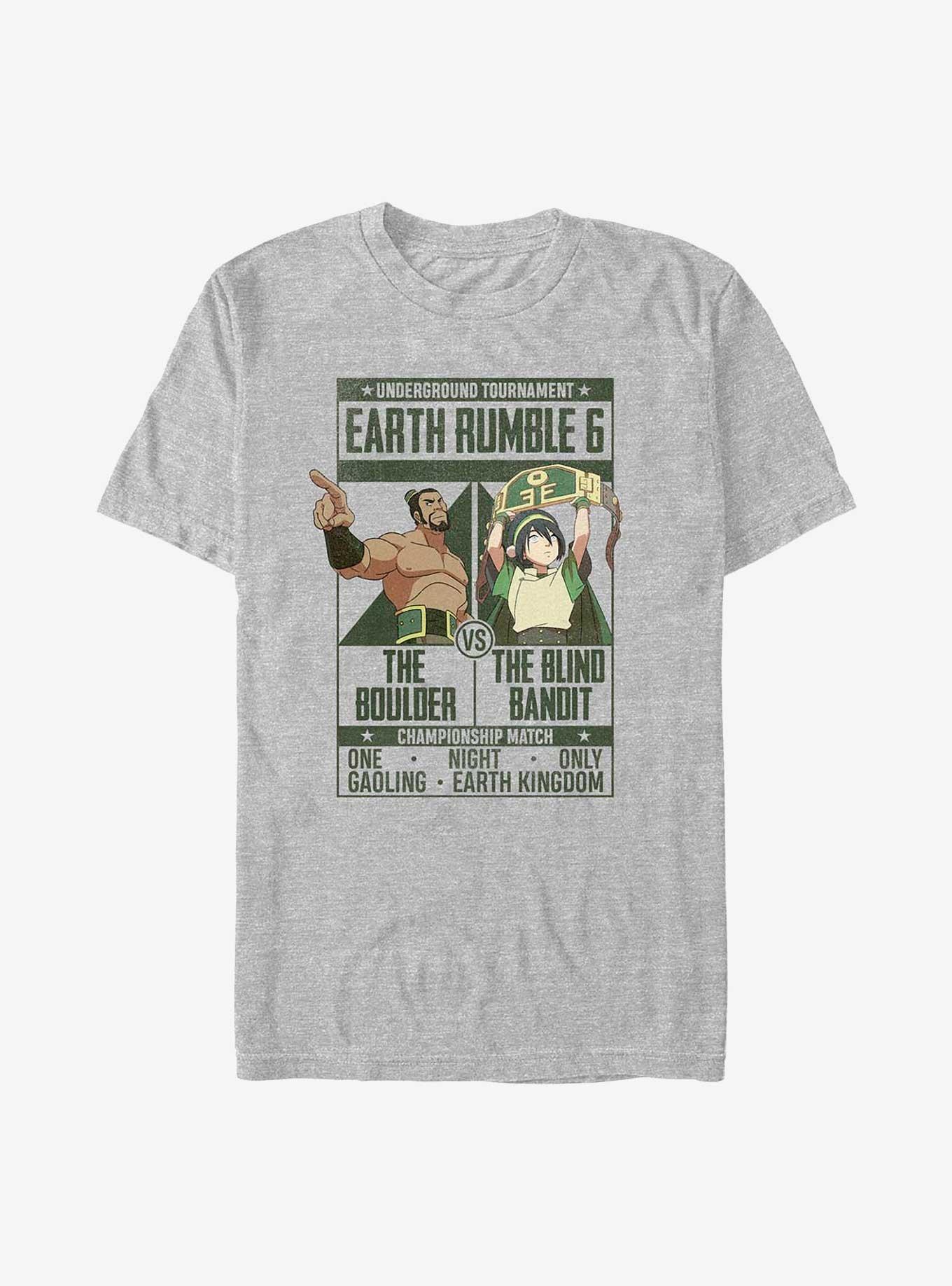 Avatar: The Last Airbender The Boulder vs Blind Bandit Big & Tall T-Shirt, , hi-res