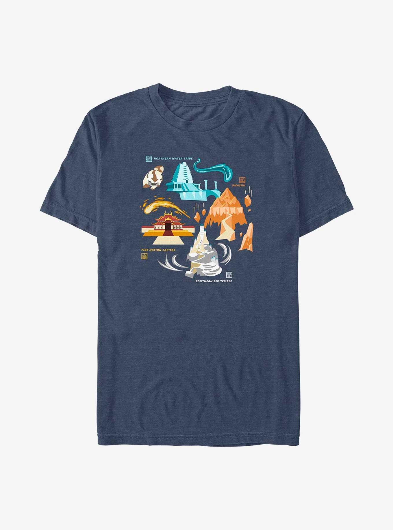 Avatar: The Last Airbender The Nations Big & Tall T-Shirt, , hi-res