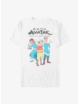 Avatar: The Last Airbender Original Gaang Katara Aang and Sokka Big & Tall T-Shirt, , hi-res