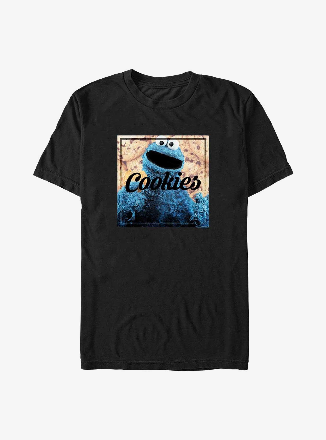 Sesame Street Cookie Monster Cookies Big & Tall T-Shirt, , hi-res