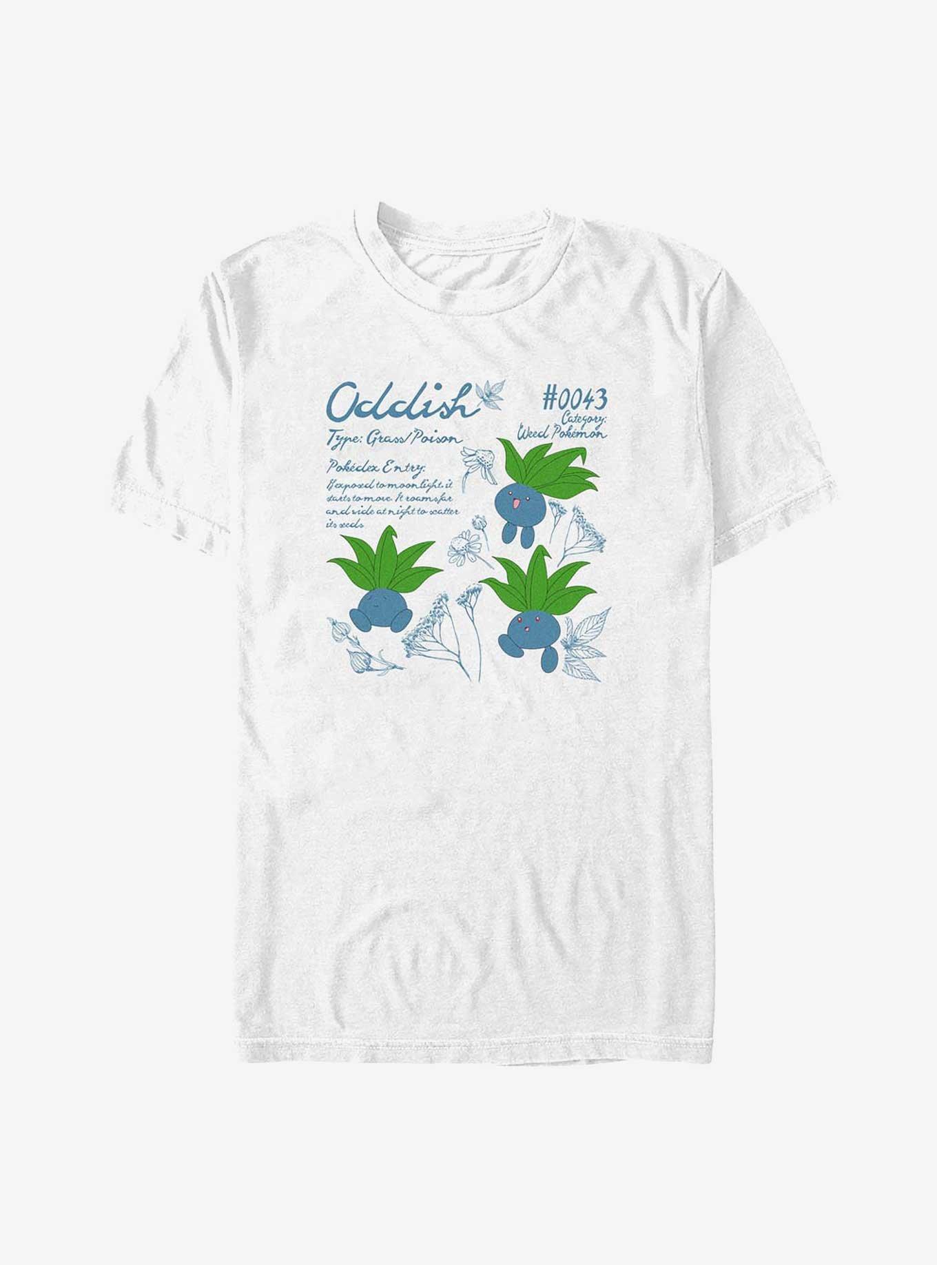 Pokemon Oddish Study Big & Tall T-Shirt, , hi-res