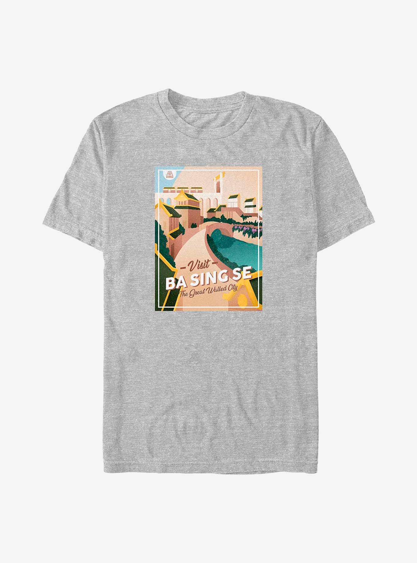 Avatar: The Last Airbender Visit Ba Sing Se Big & Tall T-Shirt, ATH HTR, hi-res