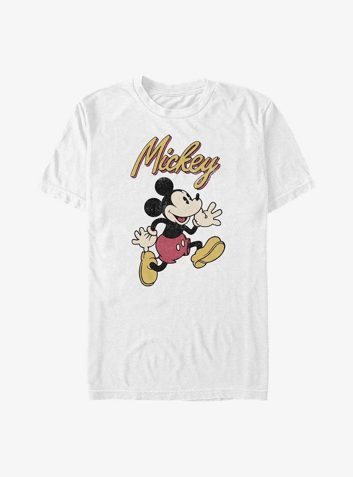 Disney Mickey Mouse Vintage Mickey Big & Tall T-Shirt, WHITE, hi-res