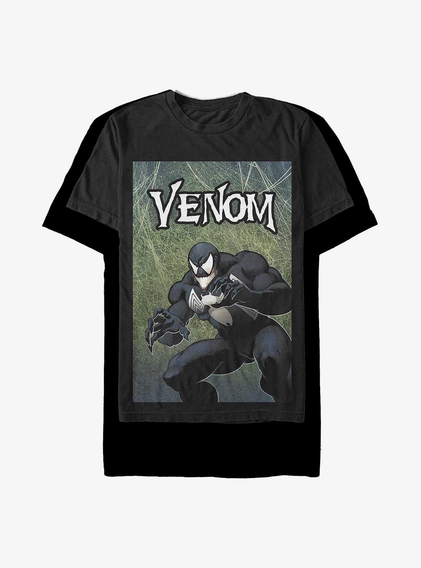 Marvel Venom Cover Poster Big & Tall T-Shirt