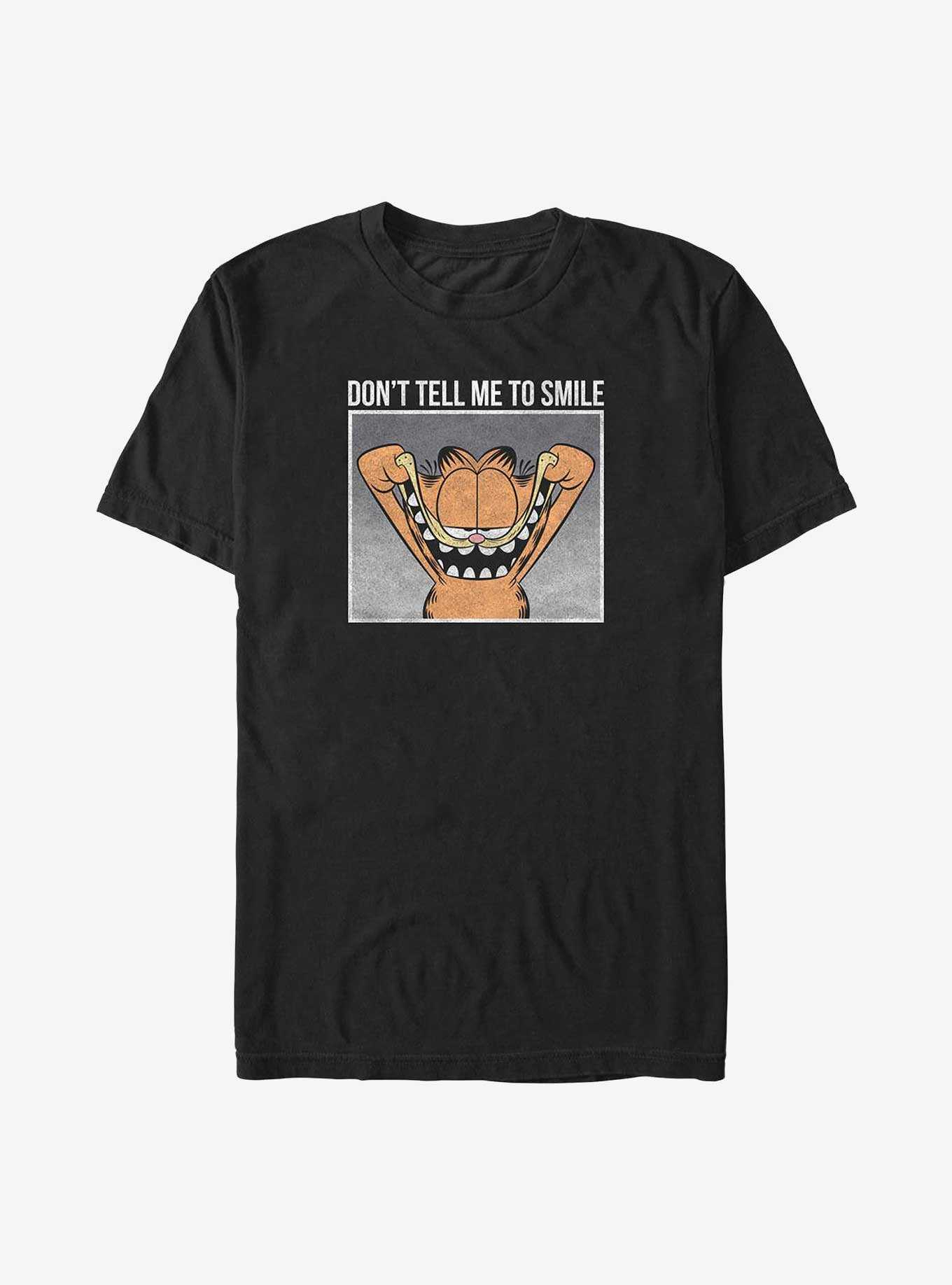 Garfield Don't Tell Me To Smile Big & Tall T-Shirt, , hi-res