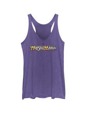 WWE WrestleMania Retro Logo Girls Tank, , hi-res