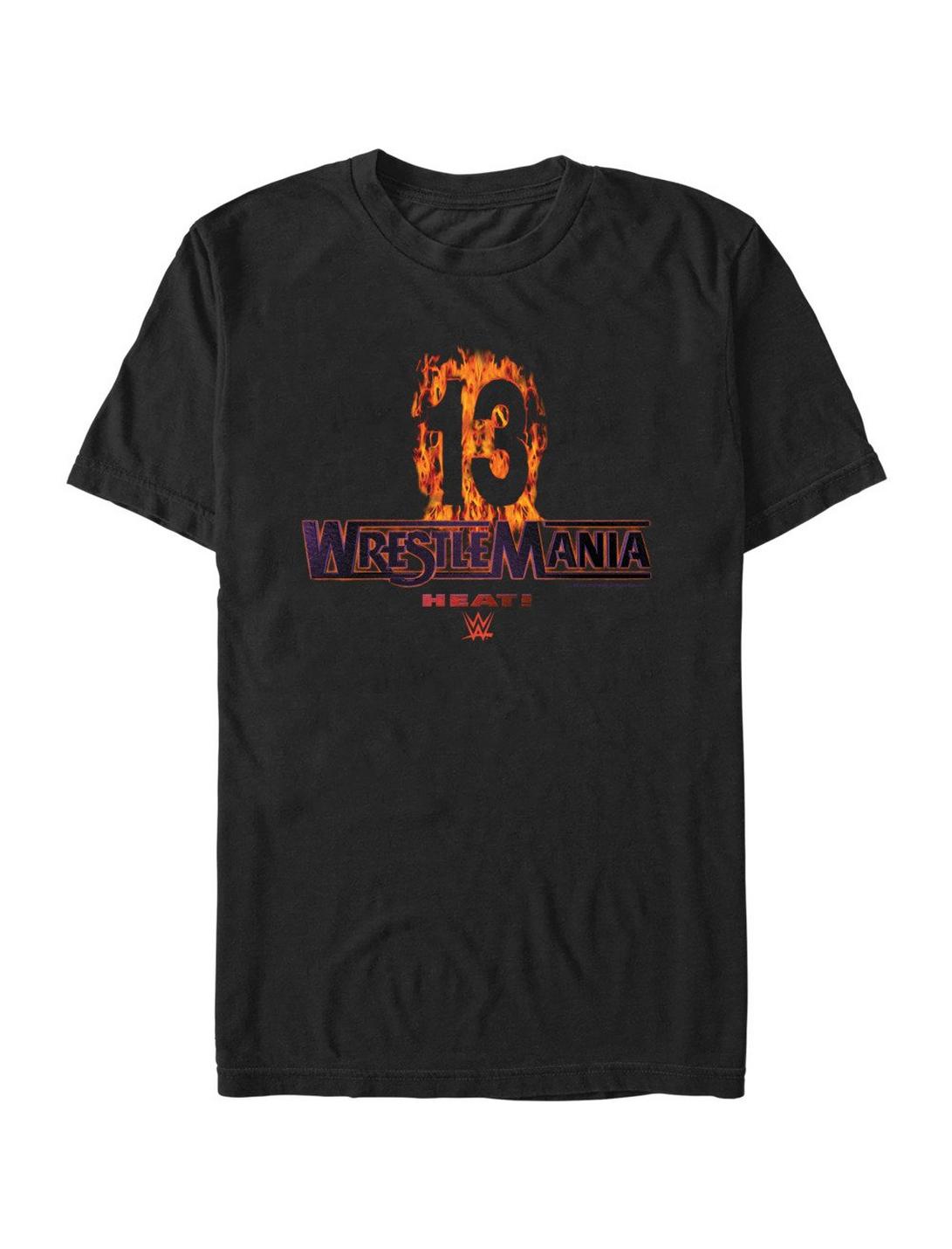 WWE WrestleMania 13 Logo T-Shirt, BLACK, hi-res