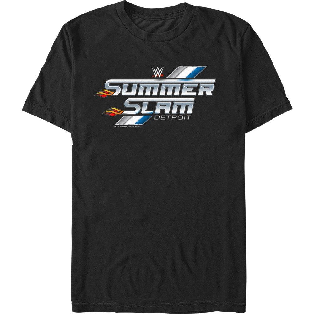 WWE SummerSlam Detroit Logo T-Shirt - BLACK | Hot Topic