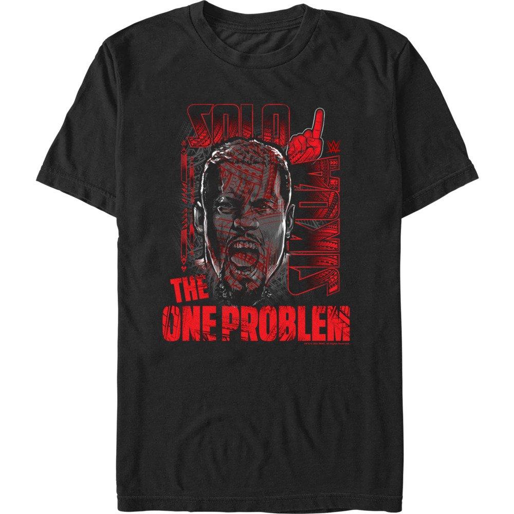 WWE Solo Sikoa The One Problem T-Shirt, BLACK, hi-res