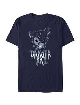WWE Dakota Kai Cartoon Style T-Shirt, , hi-res