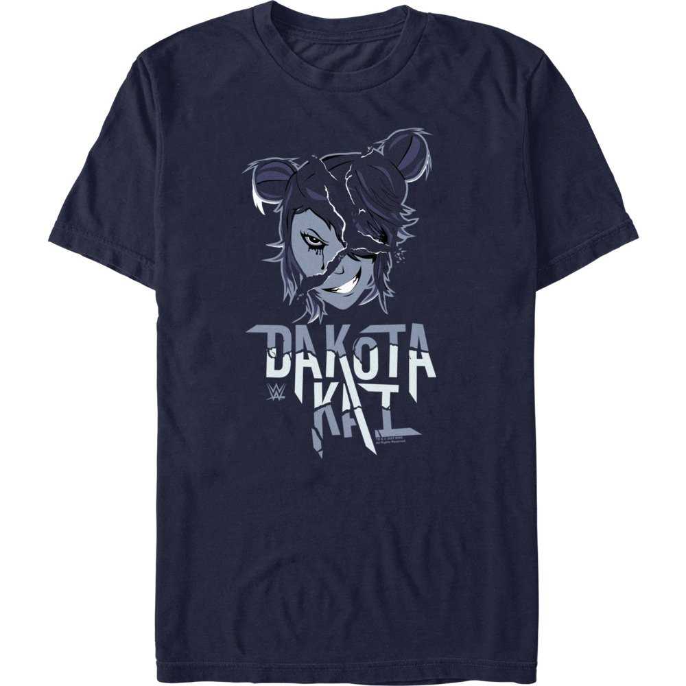 WWE Dakota Kai Cartoon Style T-Shirt, , hi-res
