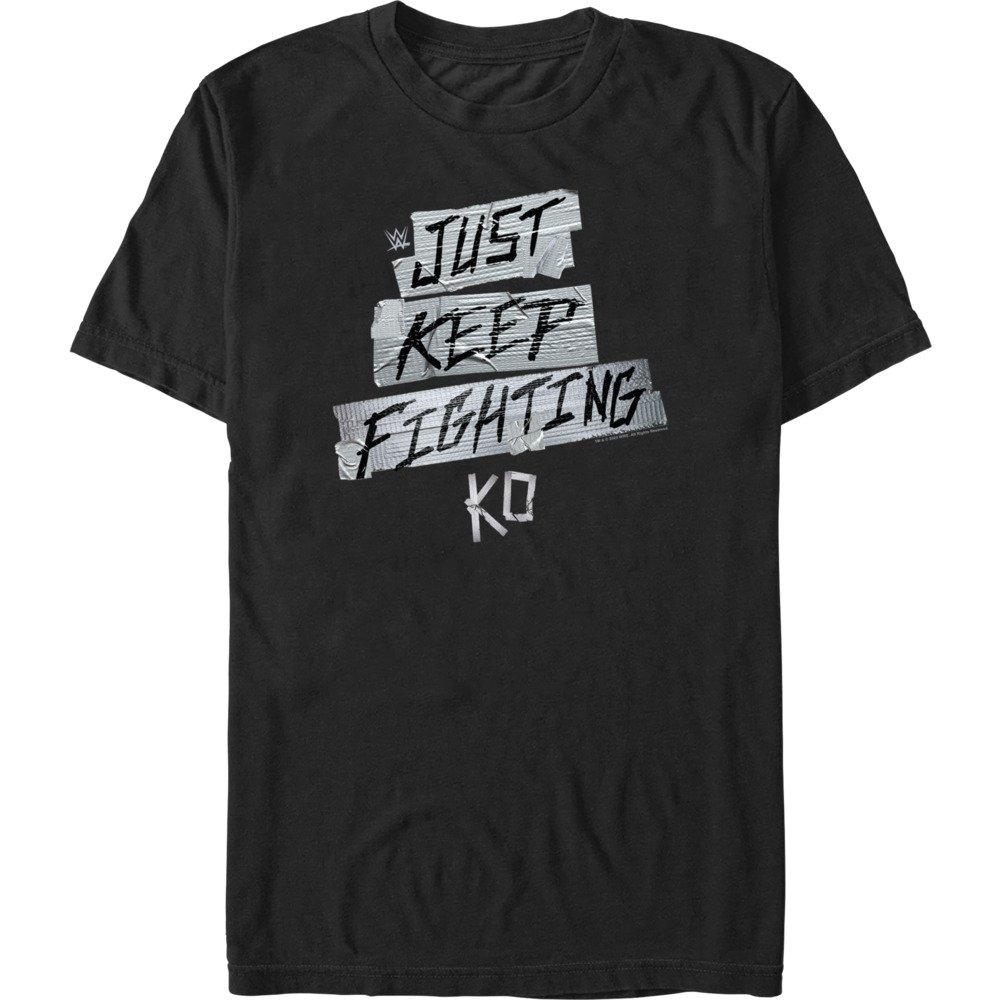 WWE Just Keep Fighting KO T-Shirt